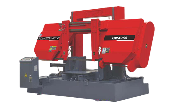 巴塘GW4265双柱龙门卧式带锯床