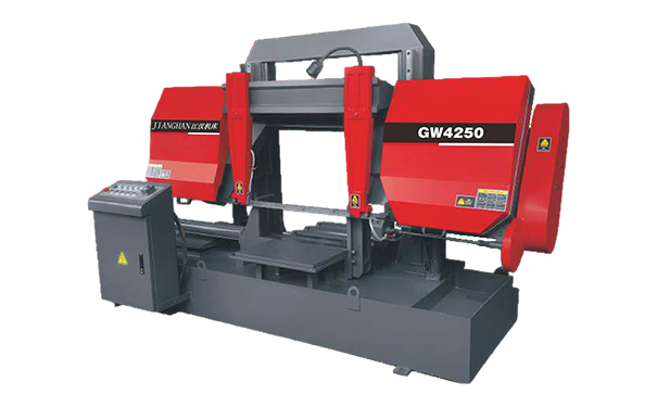 巴塘GW4250双柱龙门卧式带锯床
