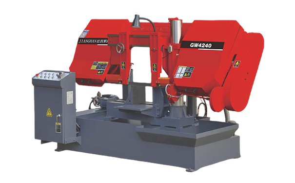 巴塘GW4240双柱卧式带锯床