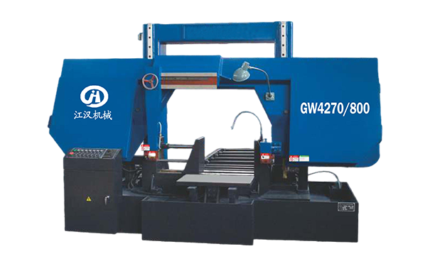 巴塘GW4270/800双柱龙门卧式带锯床